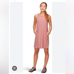 Arcteryx Contenta Shift Dress - Women's dusty pink